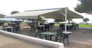 çift açılır tente